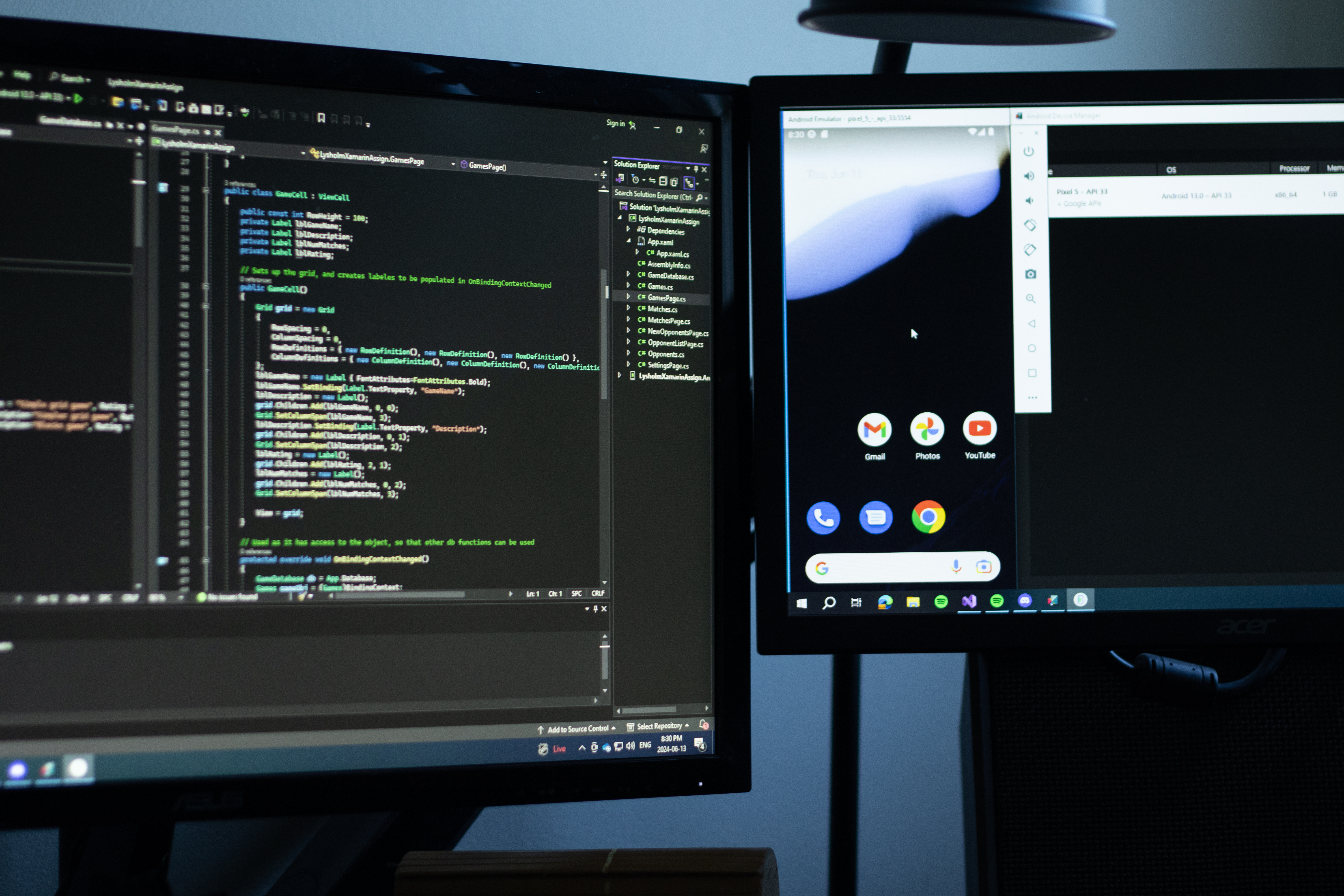 Image of mobile app development
